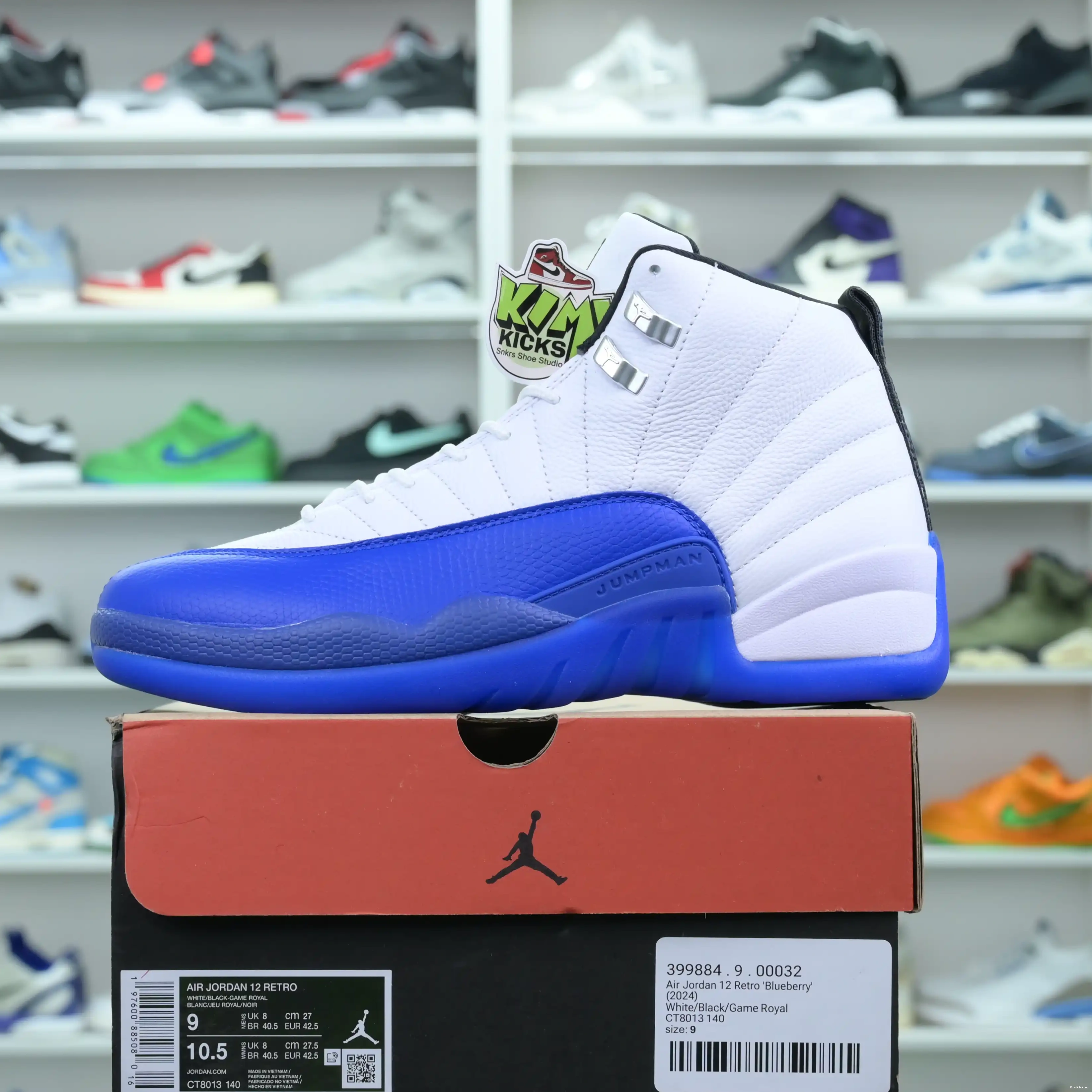 Jordan Retro'Blueberry'(2024) 12 Kimikick Air 0508